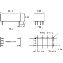 Recom IP67 1 Output Constant Current LED Driver, 35V DC, 24.5W, 1200mA, 300mA PWM Dimming 