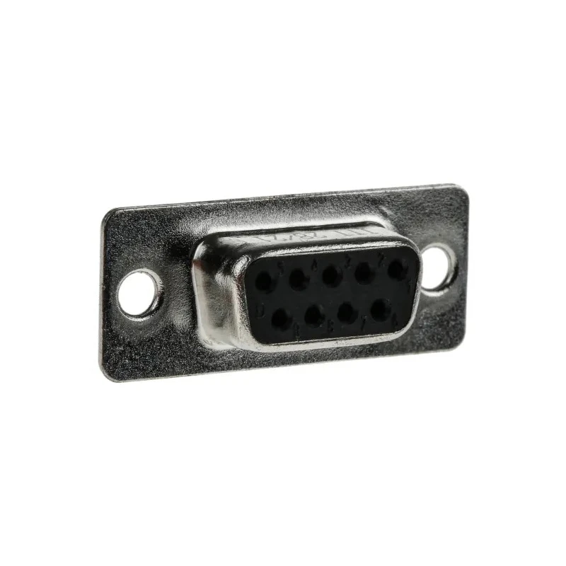 ITT Cannon ZDF 9 Way Straight 2.84 mm Pitch Panel Mount D-Sub Connector Female 119998-2835