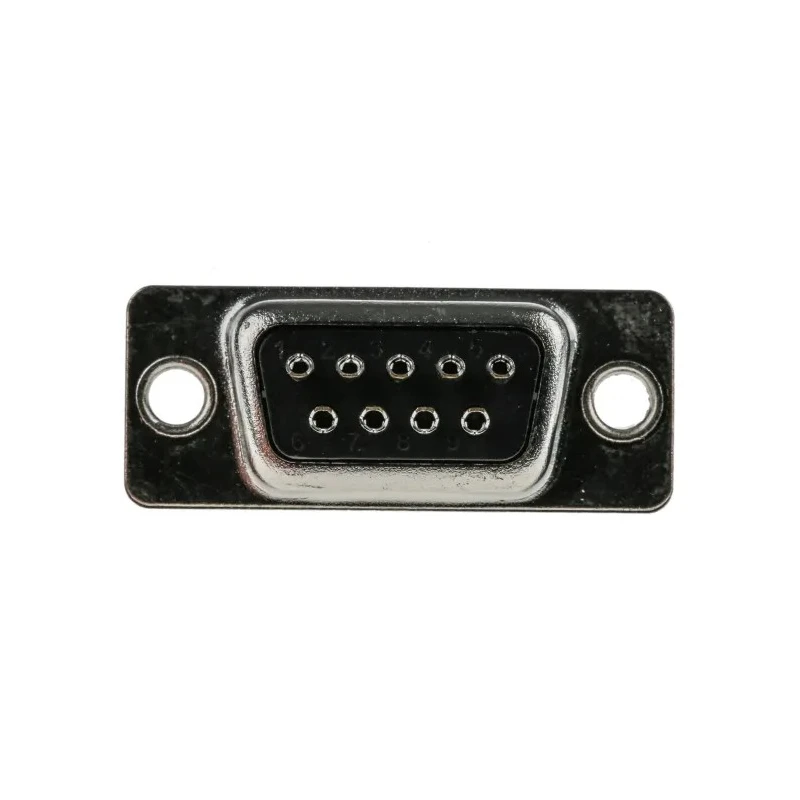 ITT Cannon ZDF 9 Way Straight 2.84 mm Pitch Panel Mount D-Sub Connector Female 119998-2835