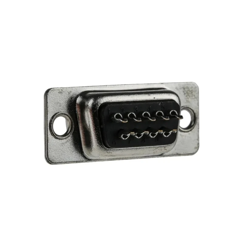 ITT Cannon ZDF 9 Way Straight 2.84 mm Pitch Panel Mount D-Sub Connector Female 119998-2835