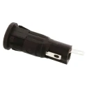 Bulgin 10A Panel Mount Fuse Holder, 1P-Pole for 5 x 20 mm Fuses, 250V AC FX0458/1