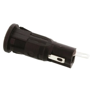 Bulgin 10A Panel Mount Fuse Holder, 1P-Pole for 5 x 20 mm Fuses, 250V AC FX0458/1