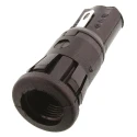Bulgin 10A Panel Mount Fuse Holder, 1P-Pole for 5 x 20 mm Fuses, 250V AC FX0458/1