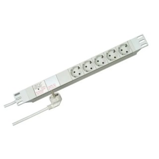 Kopp 2 m 5 Socket Type F German Schuko Extension Socket Lead Kit 250V AC IP54 IP44 IP40 9305.0401.4