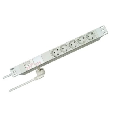 Kopp 2 m 5 Socket Type F German Schuko Extension Socket Lead Kit 250V AC IP54 IP44 IP40 9305.0401.4