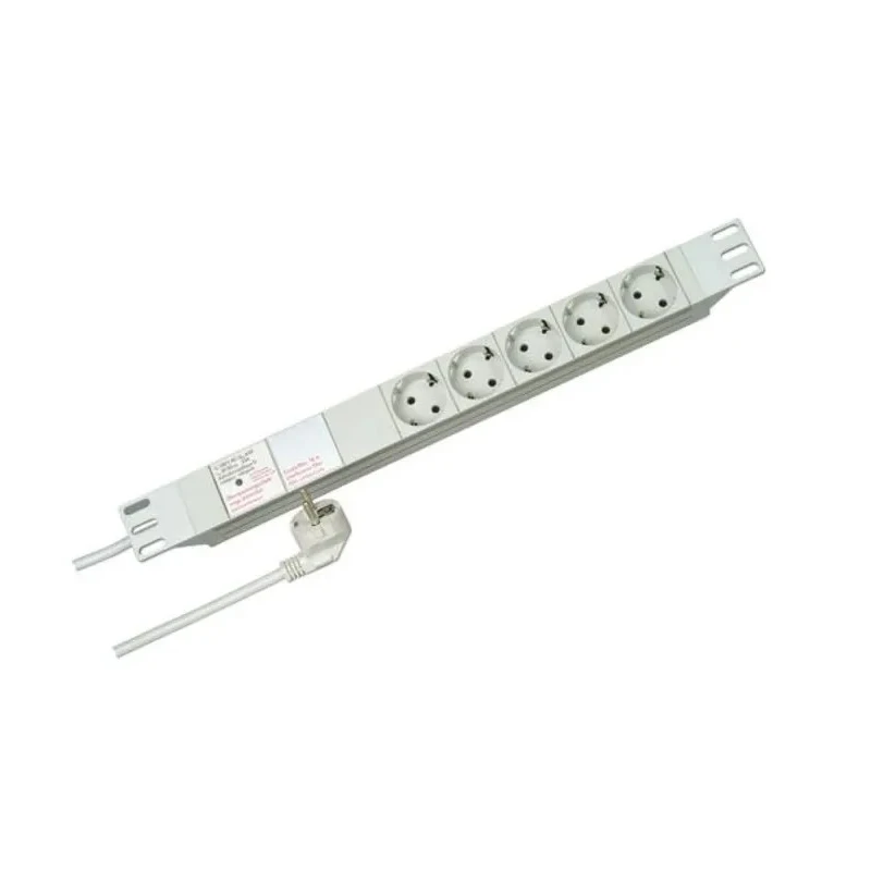 Kopp 2 m 5 Socket Type F German Schuko Extension Socket Lead Kit 250V AC IP54 IP44 IP40 9305.0401.4