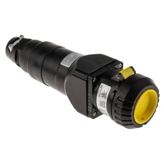 Eaton Industrial Power Connector Cable Mount 16A 130V IP66 Black 