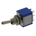 APEM Toggle Switch Panel Mount On-On DPST Solder Terminal Brass Actuator 30V dc 250V ac 5642A