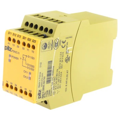 Pilz Safety Relay P2HZ X1 230V AC, 3 Safety Contacts, Manual Reset, DIN Rail Mount P2HZ