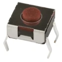 APEM Brown Tactile Switch Button 9 mm SPST-NO 50 mA 12 V dc Surface Mount DTSHW69NV