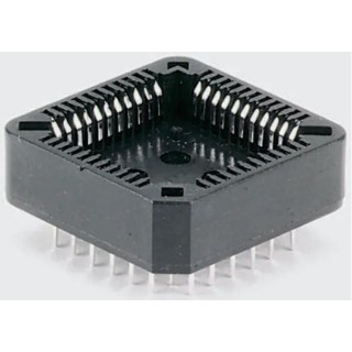 Winslow 1.27 mm Pitch 20 Way Through Hole PLCC IC Socket WPLCC020-1PTRC