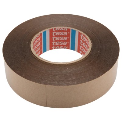 Tesa Transparent Double Sided Plastic Tape 38mm x 50m Polypropylene Backing 51970-00027-00