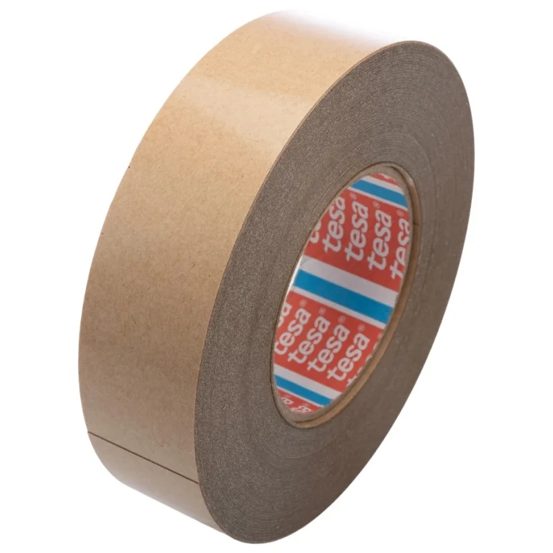 Tesa Transparent Double Sided Plastic Tape 38mm x 50m Polypropylene Backing 51970-00027-00
