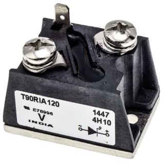 Vishay Thyristor SCR Panel Mount 1200 V, 90 A, 120 mA Gate Trigger Current, Surge Current 1.87 kA, VS-T90RIA120
