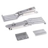 Savigny Stainless Steel Lockable Spring Loaded Toggle Latch 190mm Length 5.5mm Width 20mm Depth 40093 IB
