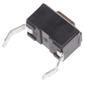 APEM Brown Tactile Switch, SPST 50mA 12 V dc, PCB DTS31NV