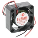 Micronel F25 Series Ultra Slim Circular Axial Fan 12V dc 720mW 10000rpm 3.84m³/h F25MM-012XK-9