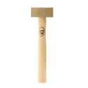 RS PRO Brass Mallet Replaceable Face 1000 g Wooden Handle United Kingdom 381-4795