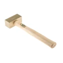 RS PRO Brass Mallet Replaceable Face 1000 g Wooden Handle United Kingdom 381-4795