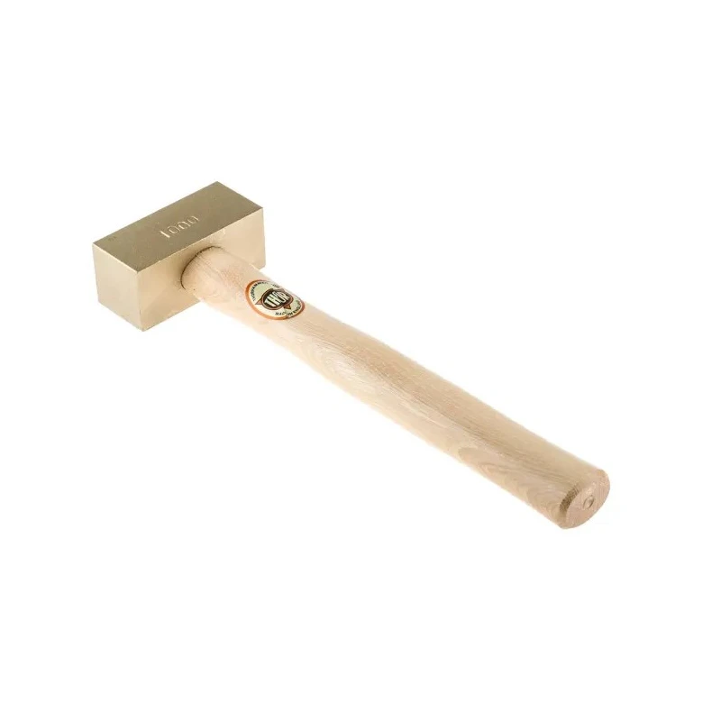 RS PRO Brass Mallet Replaceable Face 1000 g Wooden Handle United Kingdom 381-4795