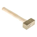 RS PRO Brass Mallet Replaceable Face 1000 g Wooden Handle United Kingdom 381-4795
