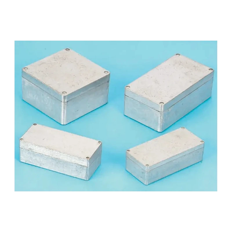 Hammond 1590 Series Natural Lid Die Cast Aluminium Enclosure IP66 IK08 36.1 mm x 97.8 mm x 63.8 mm 1590Z062