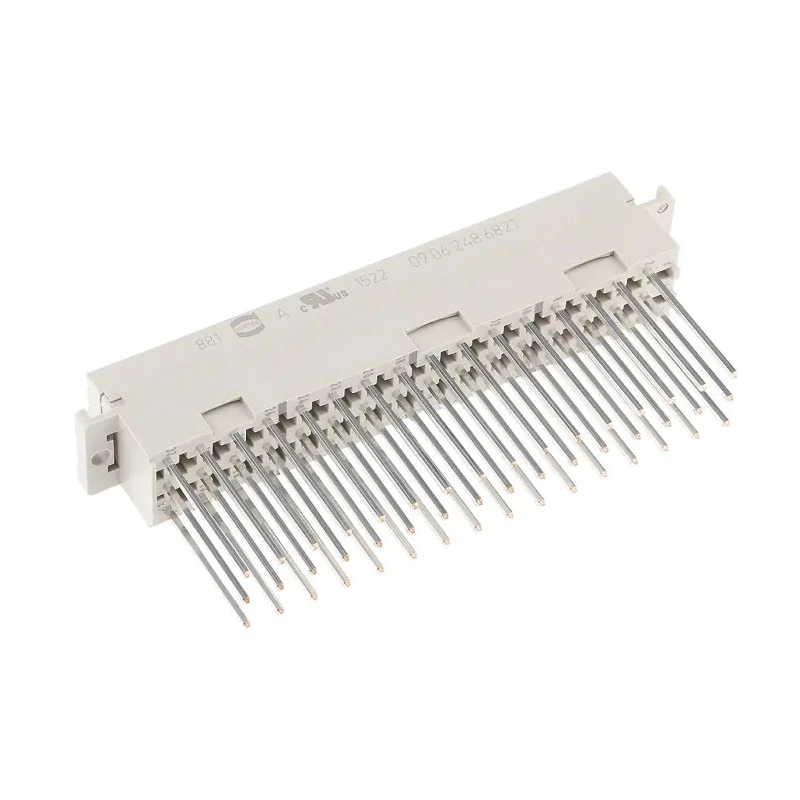 HARTING DIN 41612 48 Way 5.08 mm Pitch Type C/2 Wire Wrap Class C2 3 Row Female Straight Connector 09062486821