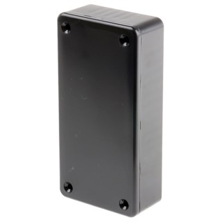 Hammond 1591 Series Black Black Lid ABS Enclosure IP54 25 mm x 100 mm x 50 mm 1591ASBK