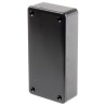 Hammond 1591 Series Black Black Lid ABS Enclosure IP54 25 mm x 100 mm x 50 mm 1591ASBK