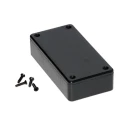 Hammond 1591 Series Black Black Lid ABS Enclosure IP54 25 mm x 100 mm x 50 mm 1591ASBK