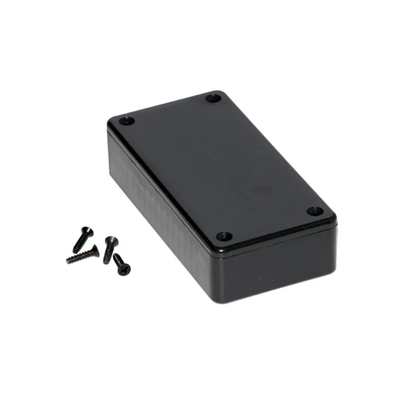 Hammond 1591 Series Black Black Lid ABS Enclosure IP54 25 mm x 100 mm x 50 mm 1591ASBK