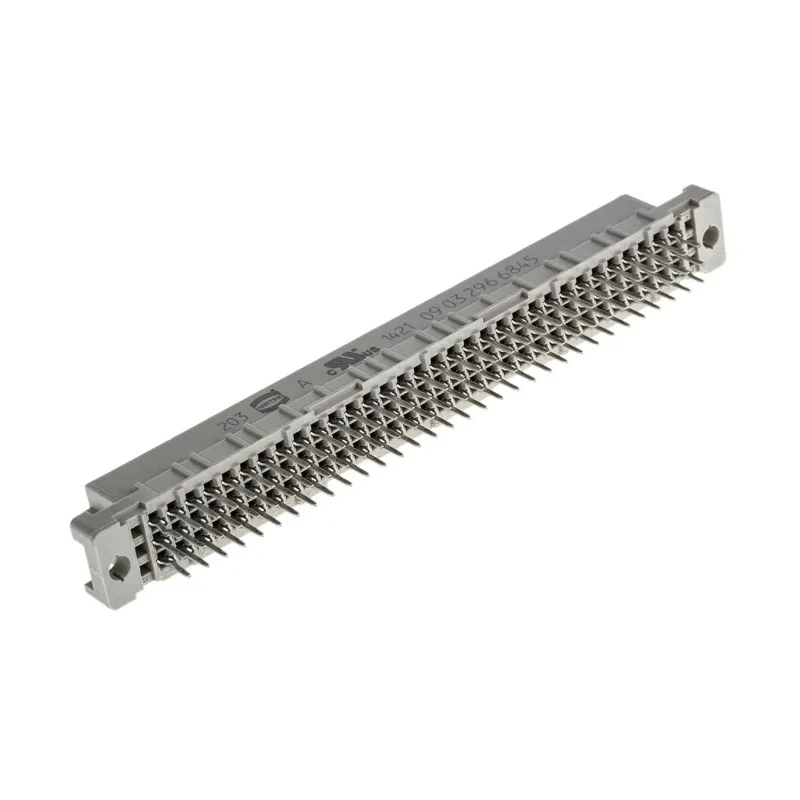 HARTING DIN 41612 96 Way 2.54 mm Pitch Type Through Hole Connector Type C/2 Solder Class Class C2 3 Row Female 09032966845