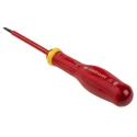 Facom Insulated Screwdriver with 75 mm Blade, VDE/1000V Approved, 179mm Overall AT3.5X75VE
