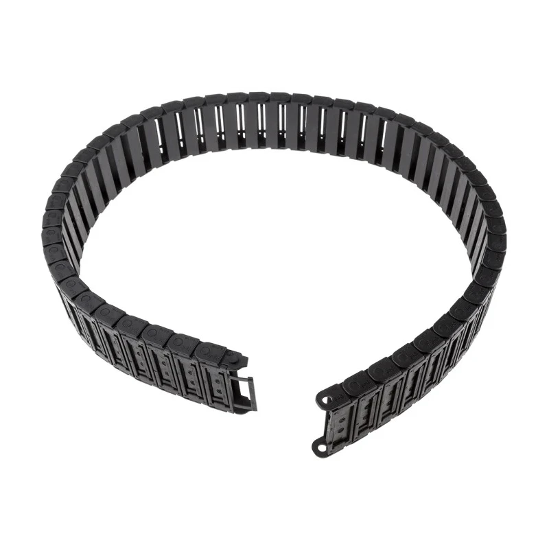 Igus Black Cable Trunking, W57mm x D15mm, Length 1m, Minimum Bend Radius 38mm, Igumid G Material W57mm
