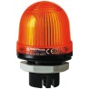 Werma EM 801 Series Yellow Beacon 24V AC Steady Panel Mount LED Bulb IP65 801.300.68