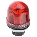 Werma EM 800 Series Red Beacon 24V AC/DC Steady Panel Mount Incandescent Bulb IP65 