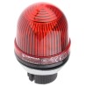 Werma EM 800 Series Red Beacon 24V AC/DC Steady Panel Mount Incandescent Bulb IP65