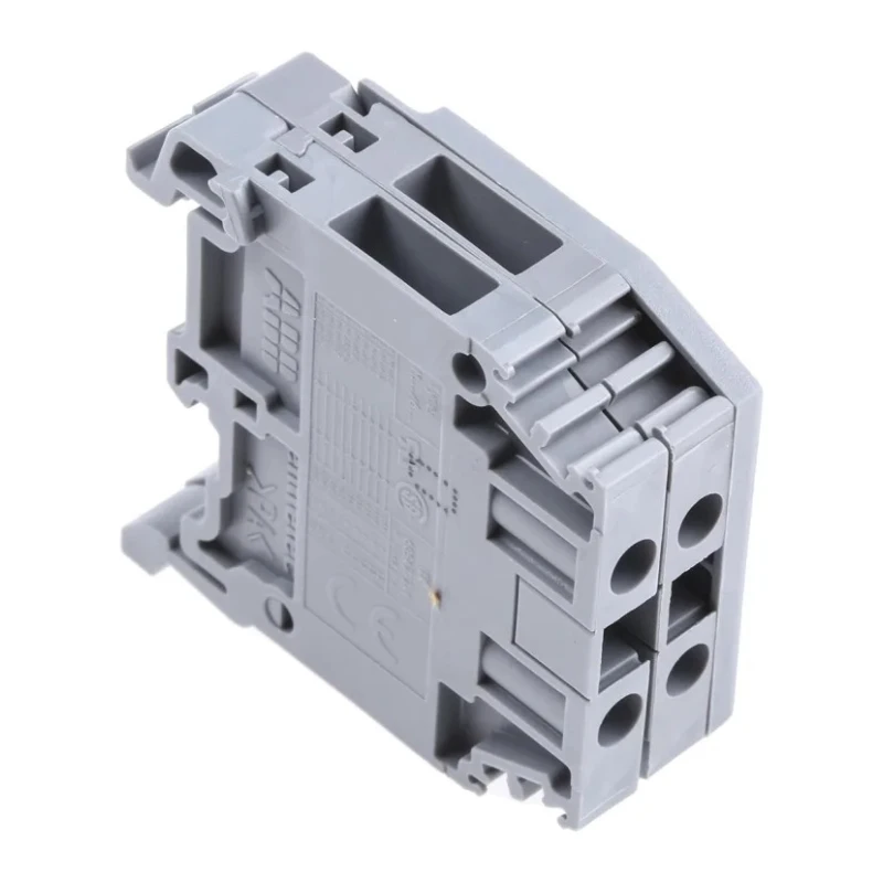 Entrelec Distribution Block 2 Way 800V 32A Grey 1SNA115406R1300
