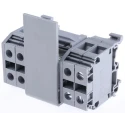 Entrelec Distribution Block 2 Way, 800V, 200A, Grey 1SNA115336R1300