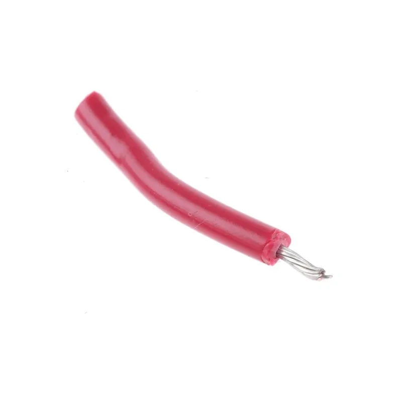 Alpha Wire Hook Up Wire PVC Series Red 0.52 mm² 20 AWG Copper Conductor 600V 105°C 30 M 10x0.25 mm Core Strands 3073 RD005