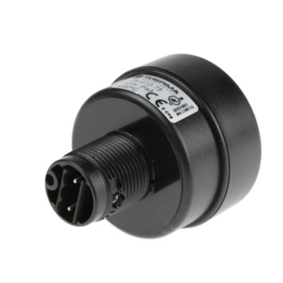 Werma Buzzer Wall Mount 24V AC/DC, IP65 Rated, 80 dB Sound Level @ 1m, Pulse Tone, Polycarbonate ABS Housing IP65