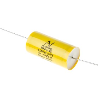 KEMET C4C Polypropylene Capacitor, ±5 % Tolerance, 68 nF, Rated 3 kV DC, 750 V AC, Through Hole Mount C4CAYUC2680AA1J
