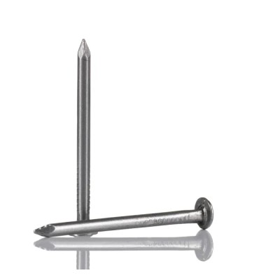 RS PRO Bright Steel Round Nail 25 mm x 1.8 mm Flat Head Steel Nails 500 g Bag 385-0022