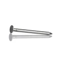 RS PRO Bright Steel Round Nail 25 mm x 1.8 mm Flat Head Steel Nails 500 g Bag 385-0022