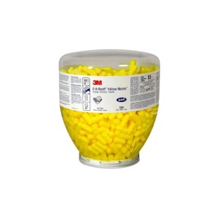 3M E.A.R Soft Yellow Neons Series Yellow Disposable Ear Plugs 34 dB Rated 500 PD-01-002