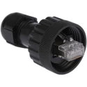 Brad from Molex Cat5e Shielded RJ45 Connector Male Cable Mount, Straight Orientation, 1 Port 8 Way RJ45