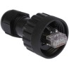 Brad from Molex Cat5e Shielded RJ45 Connector Male Cable Mount, Straight Orientation, 1 Port 8 Way RJ45