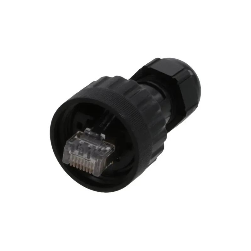 Brad from Molex Cat5e Shielded RJ45 Connector Male Cable Mount, Straight Orientation, 1 Port 8 Way RJ45