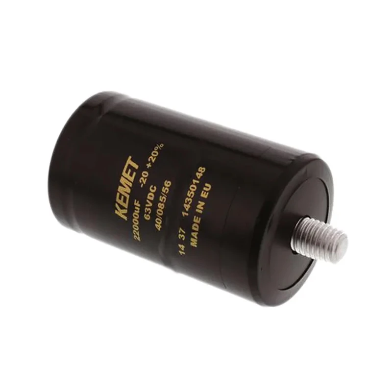 KEMET Aluminium Electrolytic Capacitor 0.15 F 40V DC Cylindrical Can, Screw Mount Polar 2-Pin ALS31A154NF040
