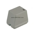 HARTING Han B Range Heavy Duty Power Connector Hood, Size 48B, Die Cast Aluminium, IP65, 1 Lever Locking 09300480542